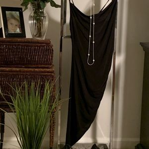 FOREVER ROSE COUTURE SEXY BLACK EVENING DRESS